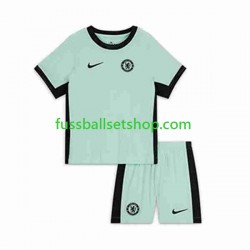 Günstige Fußball Trikotsatz Chelsea Kinder Ausweichtrikot 2023-2024 Kurzarm