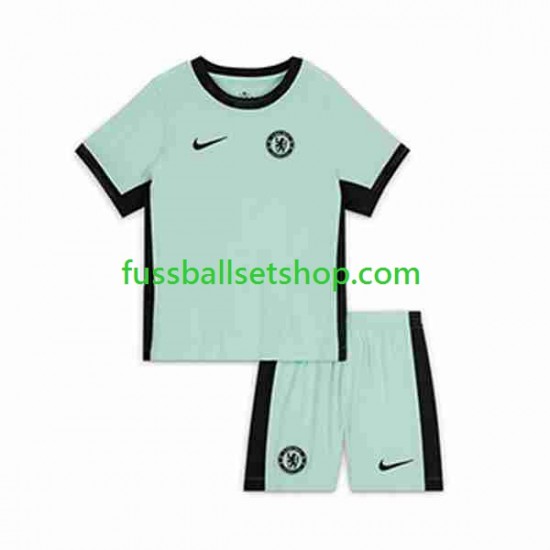 Günstige Fußball Trikotsatz Chelsea Kinder Ausweichtrikot 2023-2024 Kurzarm