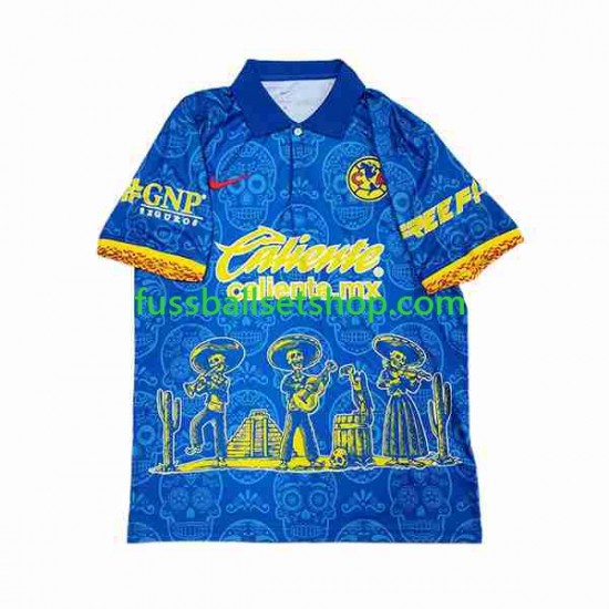 Günstige Fußball Trikotsatz Club América Day of the Dead Herren Heimtrikot 2023-2024 Kurzarm
