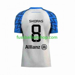 Günstige Fußball Trikotsatz Club Brugge Michal Skoras 8 Herren Auswärtstrikot 2023-2024 Kurzarm