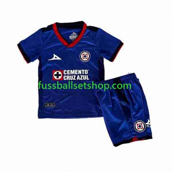 Günstige Fußball Trikotsatz Cruz Azul Kinder Heimtrikot 2023-2024 Kurzarm