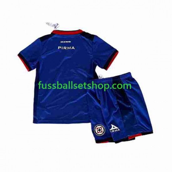 Günstige Fußball Trikotsatz Cruz Azul Kinder Heimtrikot 2023-2024 Kurzarm