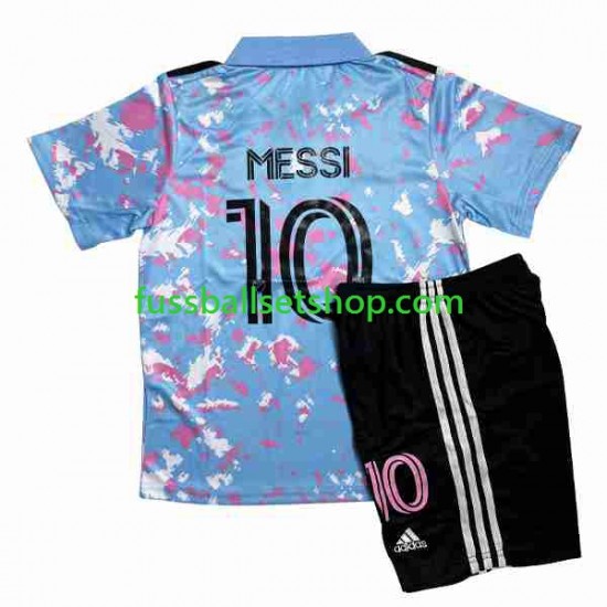 Günstige Fußball Trikotsatz Inte Miami Lionel Messi 10 Kinder Ausweichtrikot 2023-2024 Kurzarm