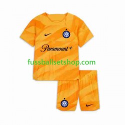 Günstige Fußball Trikotsatz Inter Mailand Torwart Kinder Heimtrikot 2023-2024 Kurzarm