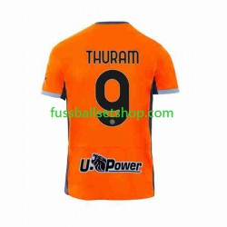Günstige Fußball Trikotsatz Inter Mailand Marcus Thuram 9 Herren Ausweichtrikot 2023-2024 Kurzarm