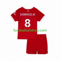 Günstige Fußball Trikotsatz Liverpool Dominik Szoboszlai 8 Kinder Heimtrikot 2023 Kurzarm
