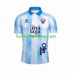 Günstige Fußball Trikotsatz Málaga CF Herren Heimtrikot 2023-2024 Kurzarm