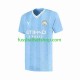 Günstige Fußball Trikotsatz Manchester City Haaland 9 Special Printing Herren Heimtrikot 2023-2024 Kurzarm