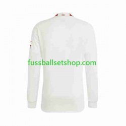 Günstige Fußball Trikotsatz Manchester United Herren Ausweichtrikot 2023-2024 Langarm