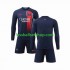 Günstige Fußball Trikotsatz Paris Saint-Germain Kinder Heimtrikot 2023-2024 Langarm
