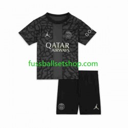 Günstige Fußball Trikotsatz Paris Saint-Germain Kinder Ausweichtrikot 2023-2024 Kurzarm