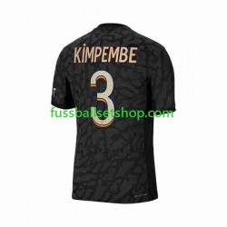 Günstige Fußball Trikotsatz Paris Saint-Germain Kimpembe 3 Herren Ausweichtrikot 2023-2024 Kurzarm
