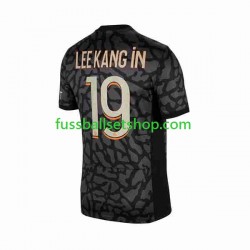 Günstige Fußball Trikotsatz Paris Saint-Germain Lee Kang In 19 Herren Ausweichtrikot 2023-2024 Kurzarm