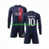 Günstige Fußball Trikotsatz Paris Saint-Germain Neymar Jr 10 Kinder Heimtrikot 2023-2024 Langarm