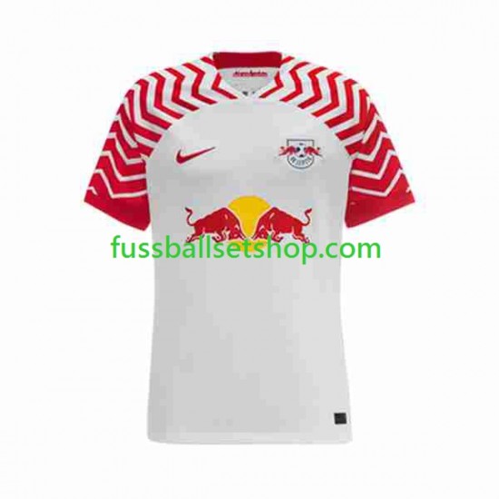 Günstige Fußball Trikotsatz RB Leipzig Herren Heimtrikot 2023-2024 Kurzarm