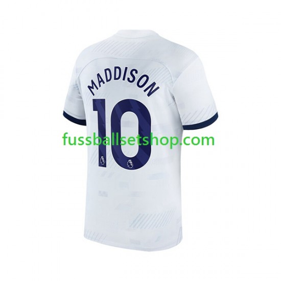 Günstige Fußball Trikotsatz Tottenham Hotspur James Maddison 10 Herren Heimtrikot 2023-2024 Kurzarm