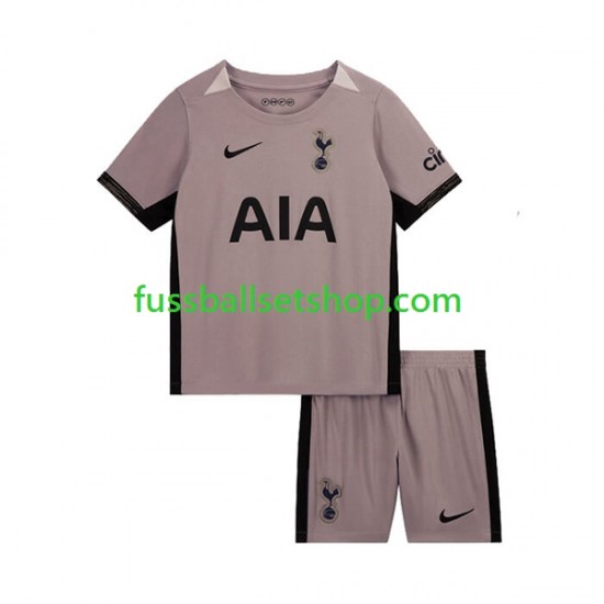 Günstige Fußball Trikotsatz Tottenham Hotspur Kinder Ausweichtrikot 2023-2024 Kurzarm