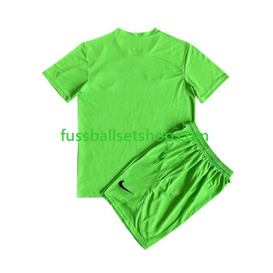 Günstige Fußball Trikotsatz VfL Wolfsburg Kinder Heimtrikot 2023-2024 Kurzarm