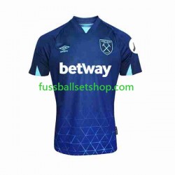 Günstige Fußball Trikotsatz West Ham United Herren Ausweichtrikot 2023-2024 Kurzarm