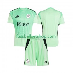 Günstige Fußball Trikotsatz Ajax Amsterdam Torwart Kinder Heimtrikot 2025-2026 Kurzarm