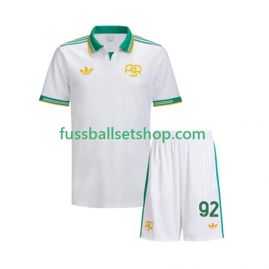 Günstige Fußball Trikotsatz AS Rom Stephan El Shaarawy 92 Kinder Ausweichtrikot 2025-2026 Kurzarm