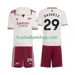 Günstige Fußball Trikotsatz Arsenal Kai Havertz 29 Kinder Ausweichtrikot 2025-2026 Kurzarm