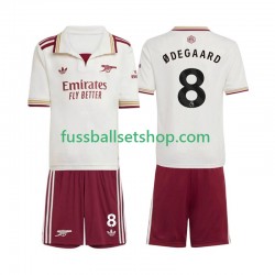 Günstige Fußball Trikotsatz Arsenal Martin Odegaard 8 Kinder Ausweichtrikot 2025-2026 Kurzarm