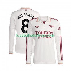 Günstige Fußball Trikotsatz Arsenal Martin Odegaard 8 Herren Ausweichtrikot 2025-2026 Langarm