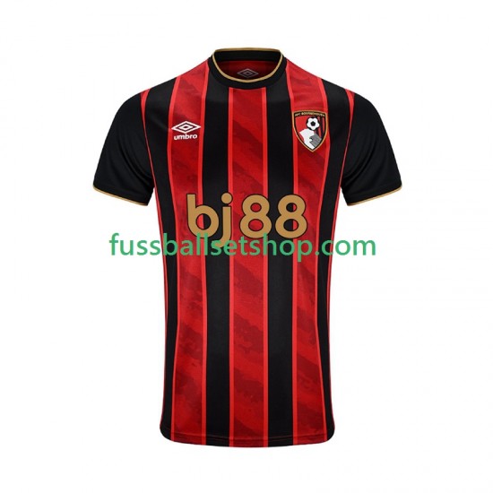 Günstige Fußball Trikotsatz BOURNEMOUTH Herren Heimtrikot 2025-2026 Kurzarm
