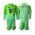 Günstige Fußball Trikotsatz FC Bayern München Torwart Kinder Heimtrikot 2025-2026 Langarm
