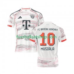 Günstige Fußball Trikotsatz FC Bayern München Jamal Musiala 10 Herren Auswärtstrikot 2025-2026 Kurzarm