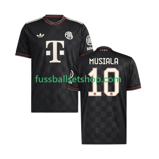 Günstige Fußball Trikotsatz FC Bayern München Jamal Musiala 10 Herren Ausweichtrikot 2025-2026 Kurzarm