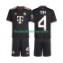 Günstige Fußball Trikotsatz FC Bayern München Jonathan Tah 4 Kinder Ausweichtrikot 2025-2026 Kurzarm