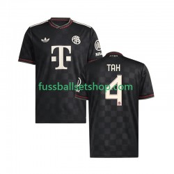 Günstige Fußball Trikotsatz FC Bayern München Jonathan Tah 4 Herren Ausweichtrikot 2025-2026 Kurzarm
