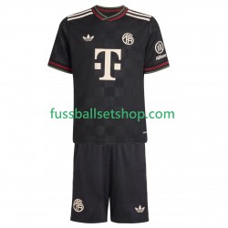 Günstige Fußball Trikotsatz FC Bayern München Kinder Ausweichtrikot 2025-2026 Kurzarm