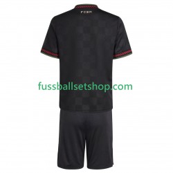 Günstige Fußball Trikotsatz FC Bayern München Kinder Ausweichtrikot 2025-2026 Kurzarm