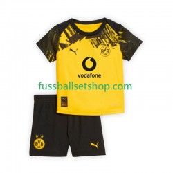 Günstige Fußball Trikotsatz Borussia Dortmund Kinder Heimtrikot 2025-2026 Kurzarm