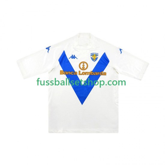 Günstige Fußball Trikotsatz Brescia Calcio 2003 2004 Retro Herren Auswärtstrikot Kurzarm