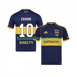 Günstige Fußball Trikotsatz Boca Juniors Edinson Cavani 10 Herren Heimtrikot 2025-2026 Kurzarm
