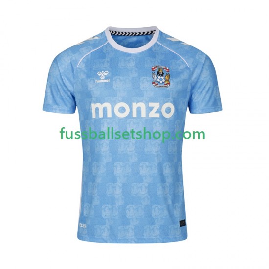 Günstige Fußball Trikotsatz COVENTRY CITY Herren Heimtrikot 2025-2026 Kurzarm