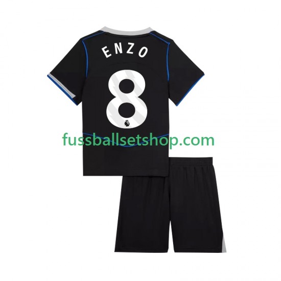 Günstige Fußball Trikotsatz Chelsea Enzo Fernandez 8 Kinder Ausweichtrikot 2025-2026 Kurzarm