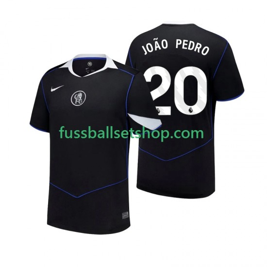 Günstige Fußball Trikotsatz Chelsea Joao Pedro 20 Herren Ausweichtrikot 2025-2026 Kurzarm