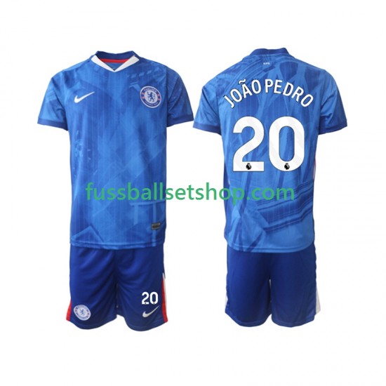 Günstige Fußball Trikotsatz Chelsea joao pedro 20 Kinder Heimtrikot 2025-2026 Kurzarm