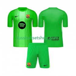 Günstige Fußball Trikotsatz FC Barcelona Torwart Kinder Heimtrikot 2025-2026 Kurzarm