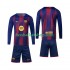 Günstige Fußball Trikotsatz FC Barcelona Kinder Heimtrikot 2025-2026 Langarm