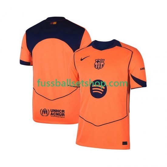 Günstige Fußball Trikotsatz FC Barcelona Herren Ausweichtrikot 2025-2026 Kurzarm