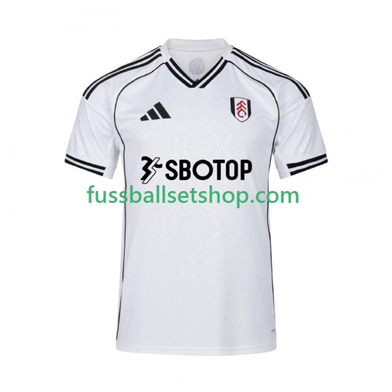 Günstige Fußball Trikotsatz Fulham Herren Heimtrikot 2025-2026 Kurzarm