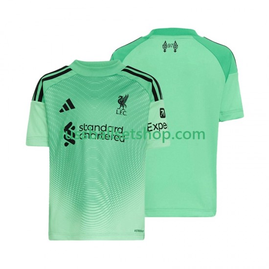 Günstige Fußball Trikotsatz Liverpool Torwart Herren Heimtrikot 2025-2026 Kurzarm