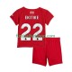 Günstige Fußball Trikotsatz Liverpool Hugo Ekitike 22 Kinder Heimtrikot 2025-2026 Kurzarm