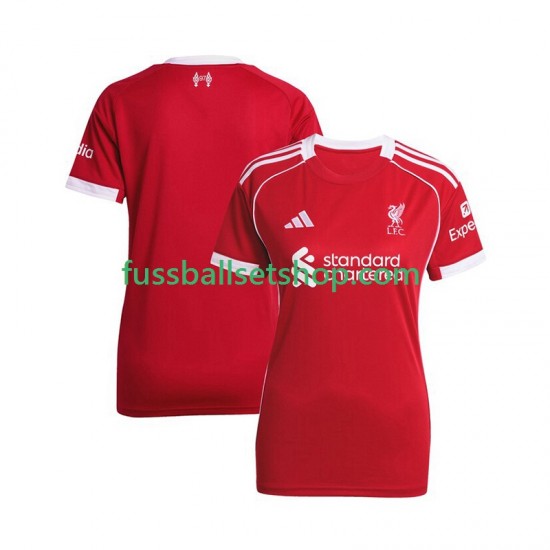 Günstige Fußball Trikotsatz Liverpool Frauen Heimtrikot 2025-2026 Kurzarm